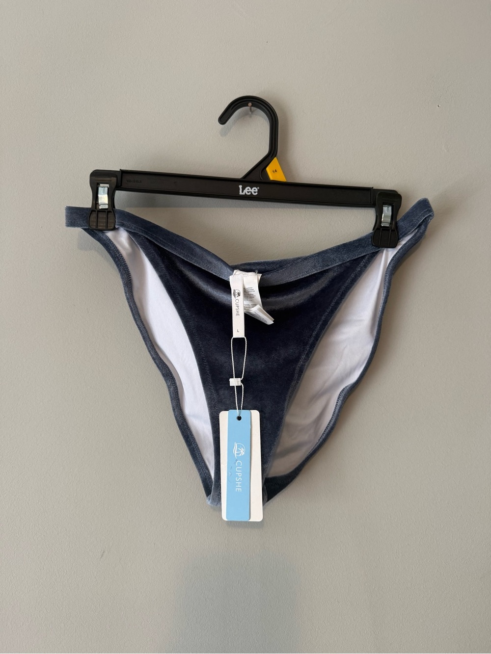 Cupshe Velvet Bikini Bottom